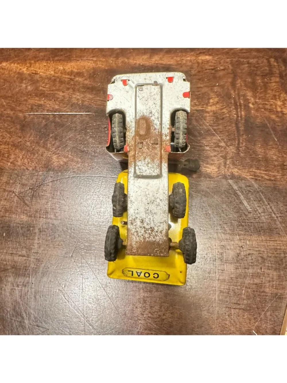Vintage Tin Metal Dump Truck Linemar Coal & Coke Corp